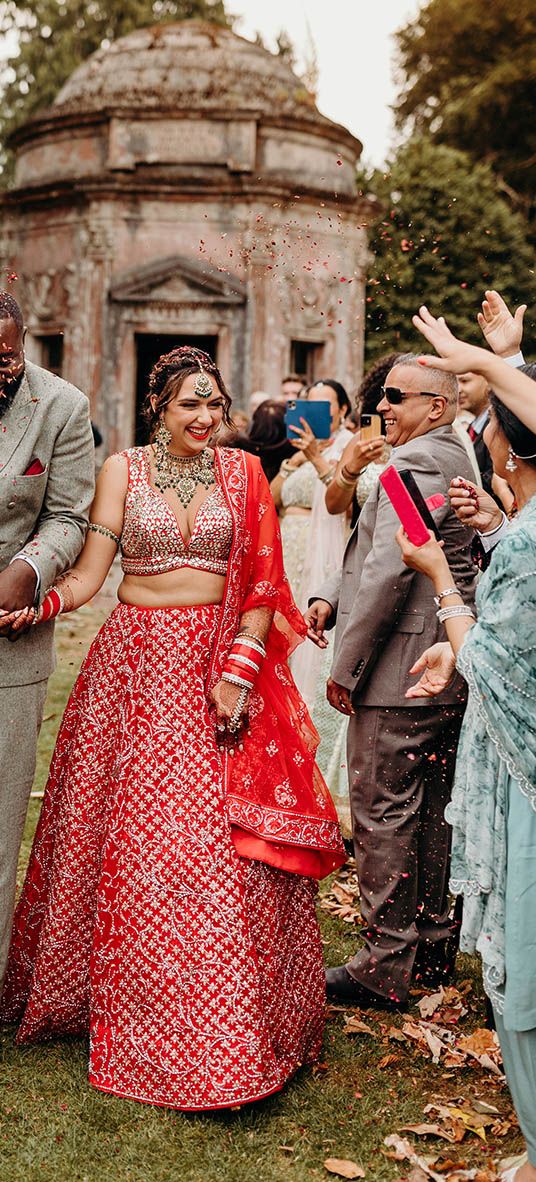 Larmer Tree Gardens wedding with multicultural ceremony