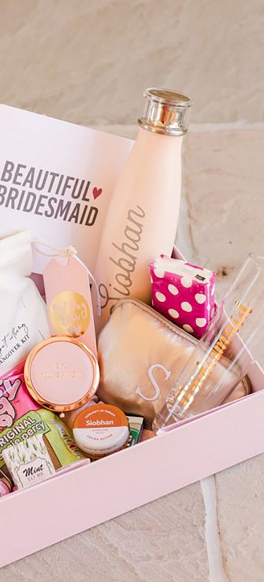 bridesmaid gift box Captured By Katrina