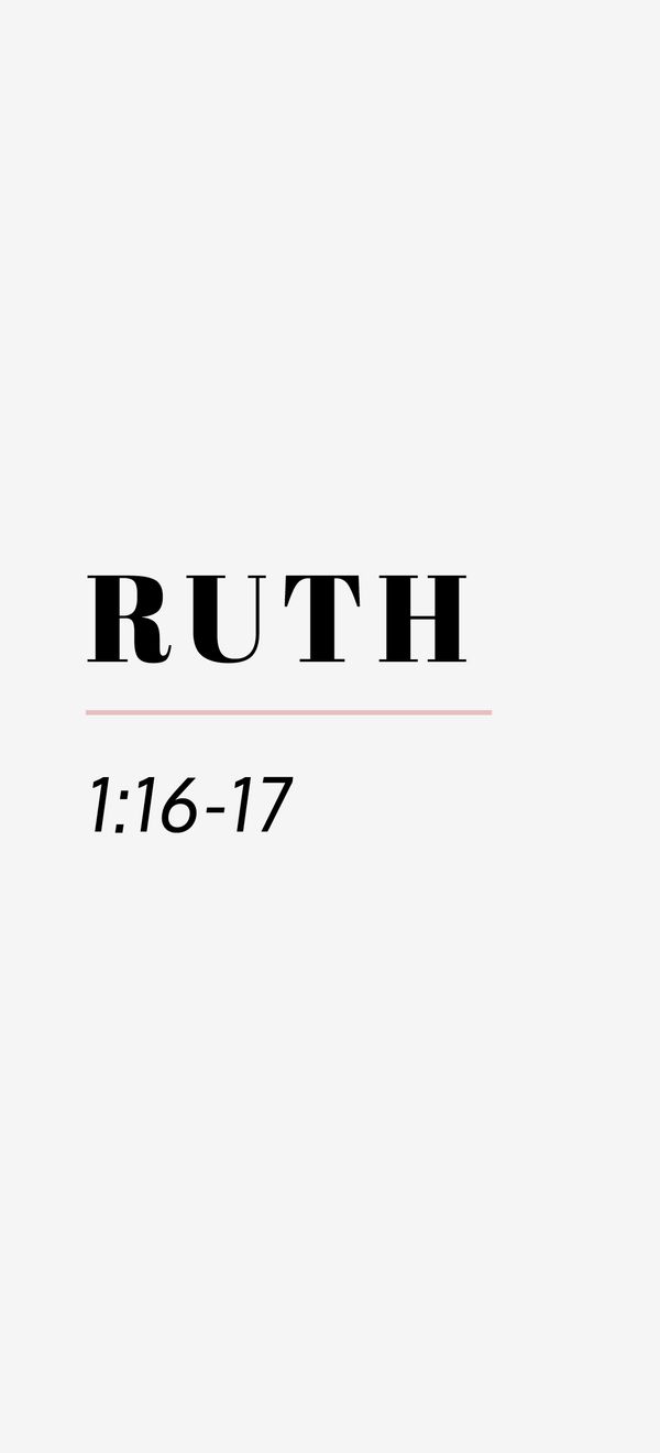 ruth 1 16 17