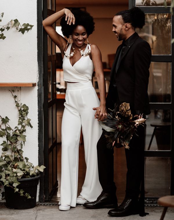 Black & White Wedding Decor