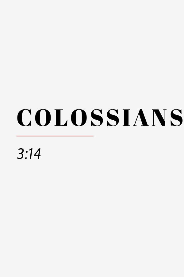 colossians 3 14