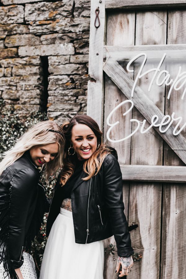 black adn white dress