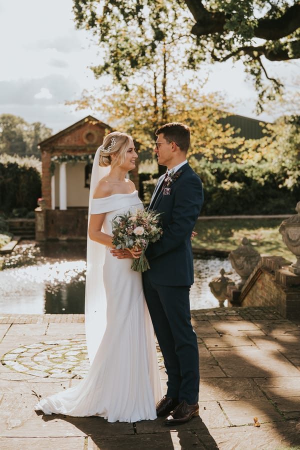  Fitted Fishtail Wedding Dress 1