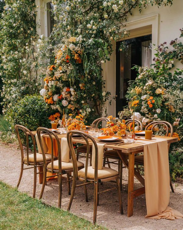 Trending Wedding Colour Schemes 2022 - Save Green & Burnt Orange