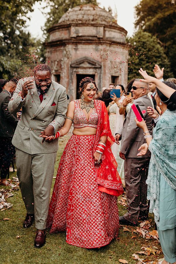 Larmer Tree Gardens wedding with multicultural ceremony