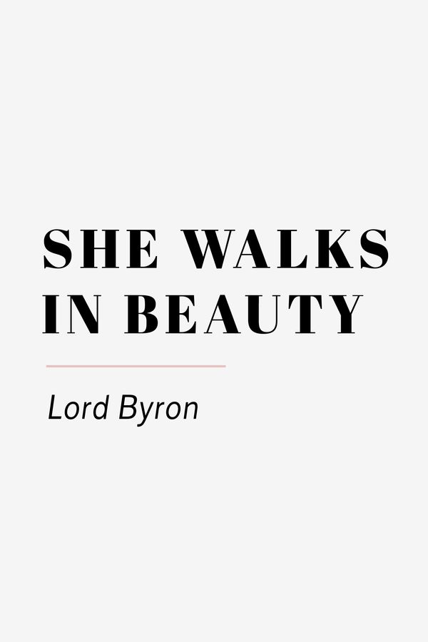 She Walks In Beauty Cover 45