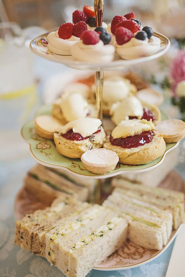 kew gardens afternoon tea sweet and savoury stand