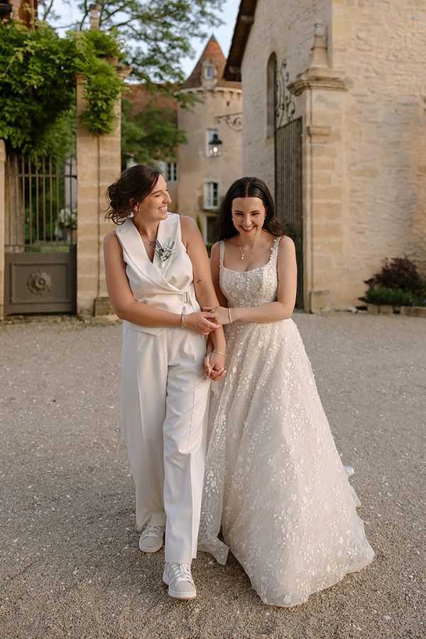 Sian & Amber at Domaine de Cazenac wedding 