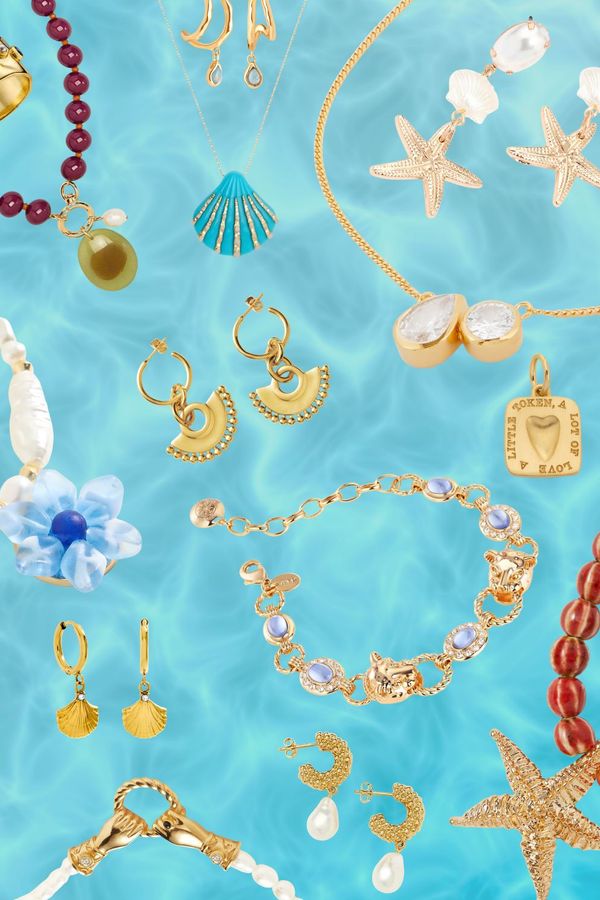 Collage edit of the best honeymoon jewellery for brides