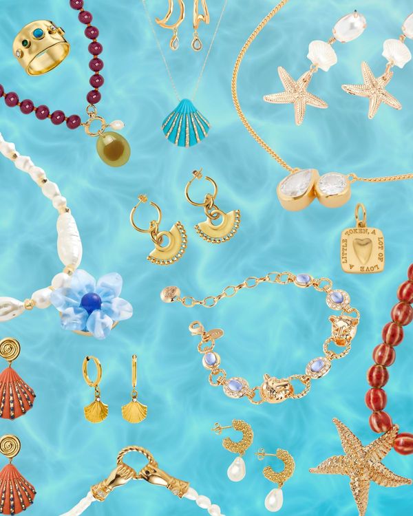 Collage edit of the best honeymoon jewellery for brides