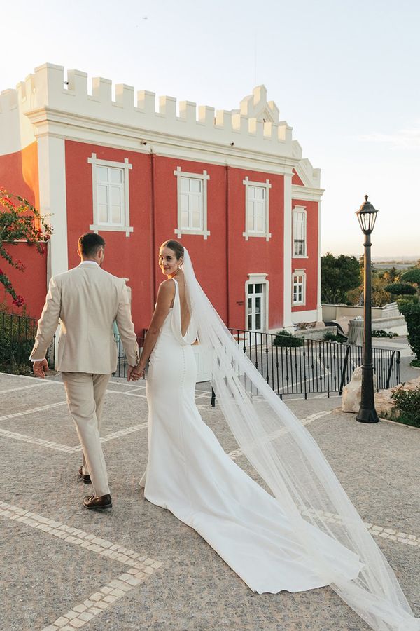 Amileigh & Harry's Golden Portuguese Palace Wedding At Solar do Paço