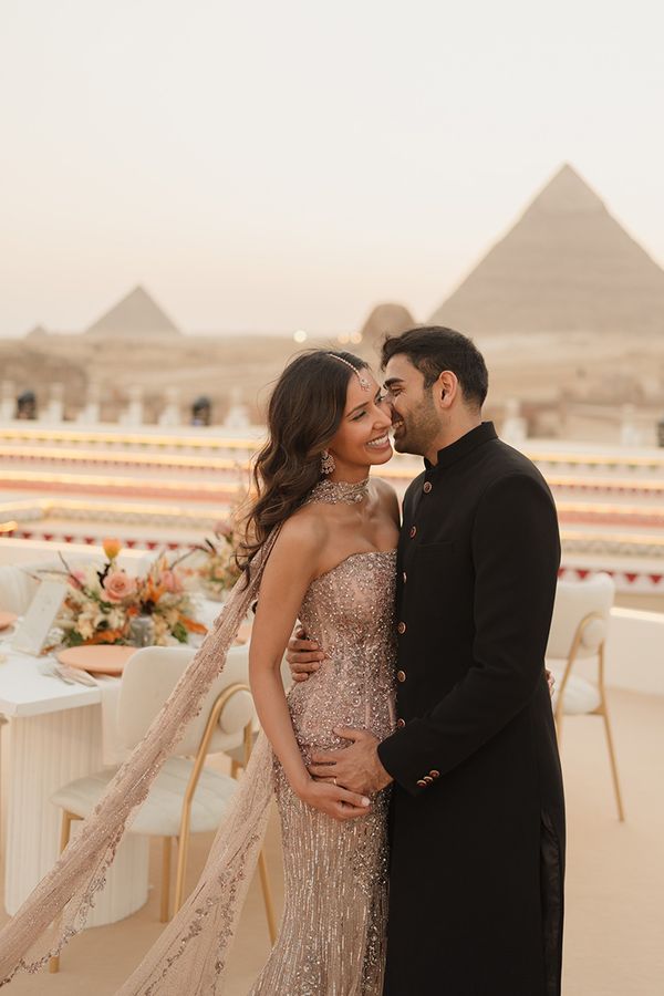 Monica & Vivek's Historic Three-Day Union at the Great Pyramids of Giza