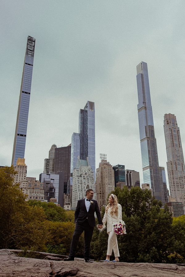 Esme & Arun's Intimate New York City Elopement in Central Park