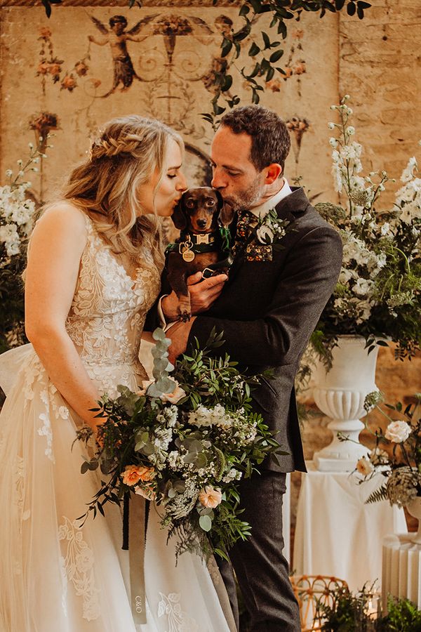 Cat & Oliver's Enchanted Bridgerton-Inspired Wedding at Merriscourt 