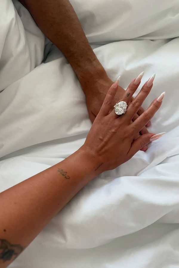 Georgina Rodriguez engagement ring celebrity engagement rings