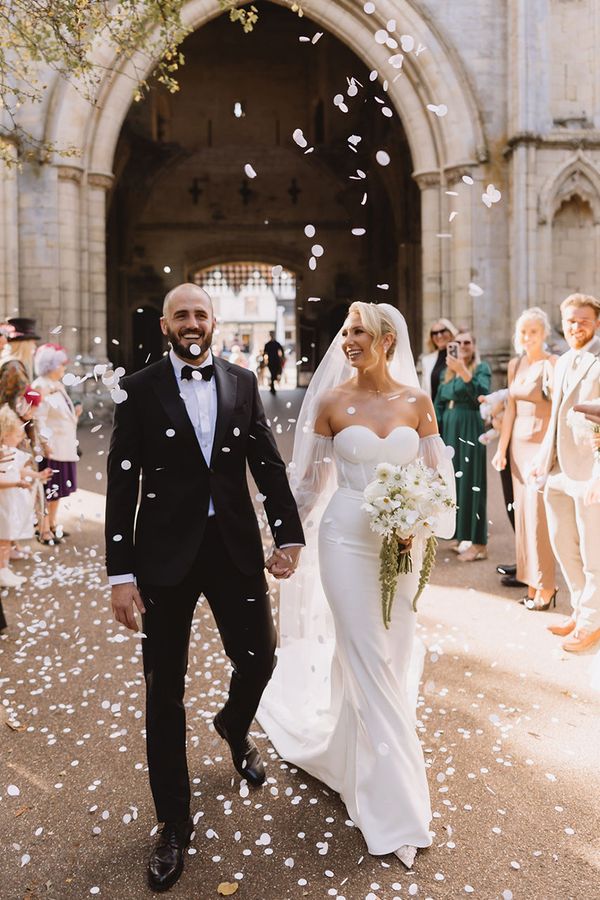 Christina & Perry's Intimate Wedding at The Angel Hotel