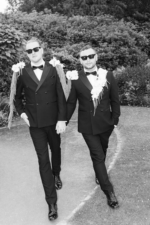 Conor & Steven's Statement Floral Wedding at Sefton Park Palm House