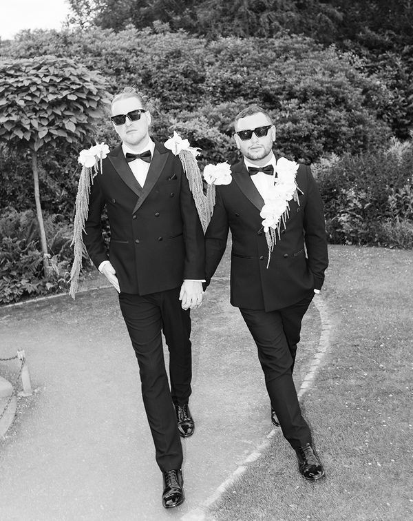 Conor & Steven's Statement Floral Wedding at Sefton Park Palm House