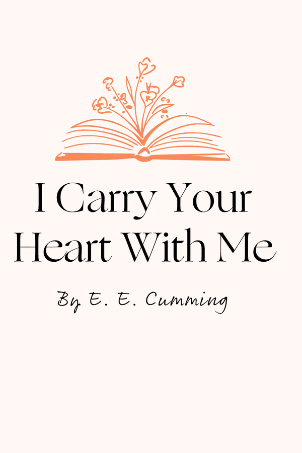 I Carry Your Heart With Me Cover 37