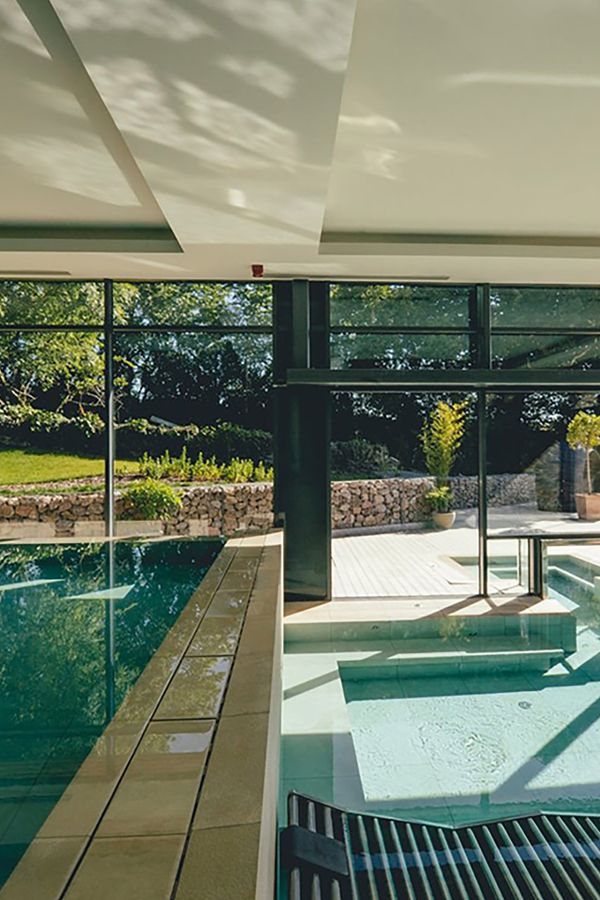 Boringdon hall hotel gaia spa pool area