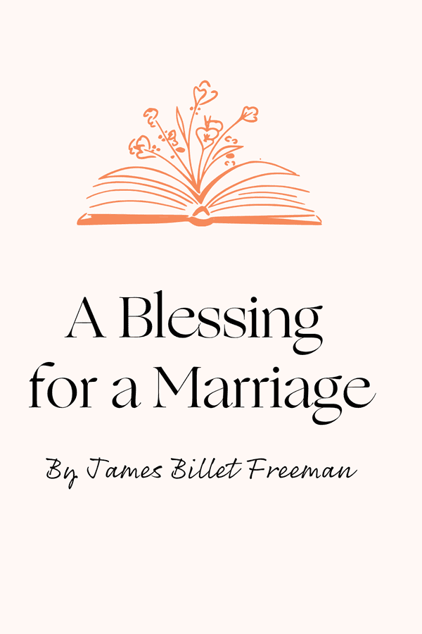 blessing for a marriage wedding reading