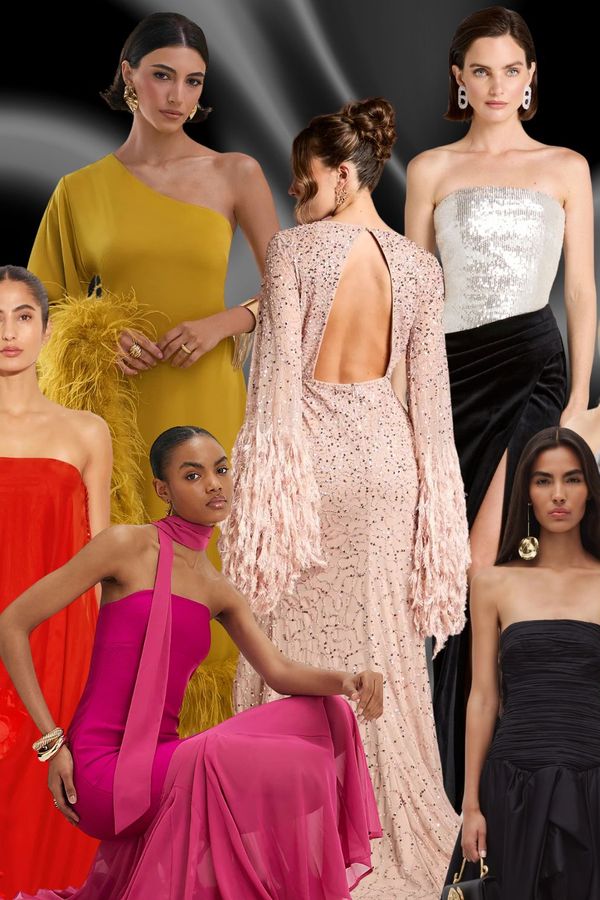 Edit of the best black tie wedding guest dresses by Rock My Wedding