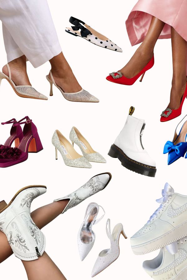 Edit of the best alternative wedding shoes from Rock My Wedding, including flats, boots, trainers and more
