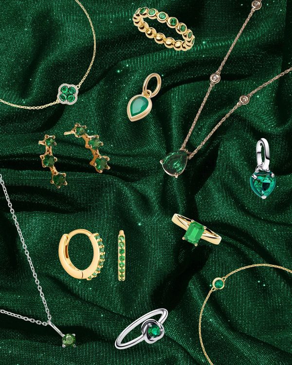 Edit of the best may birthstone jewellery for brides and anniversaries