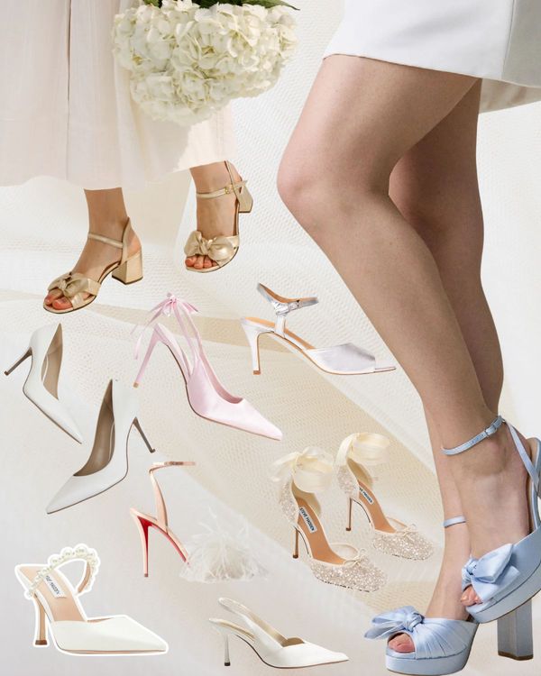 Edit of the best wedding shoes for brides to shop in 2026