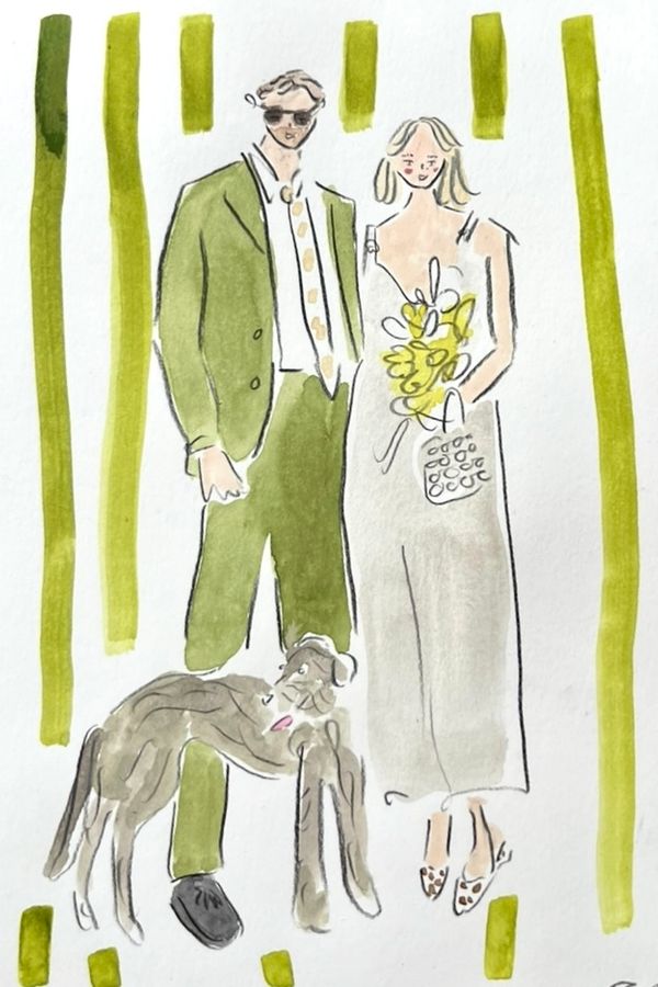 Portrait created by myself at a wedding 