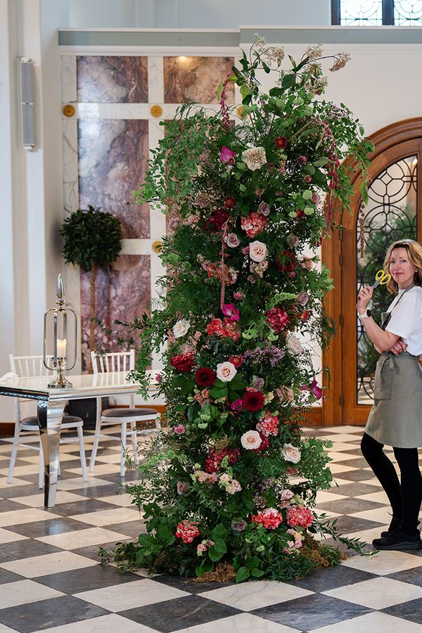 Broken flower arch at Hawkstone Hall by Photography by JMT