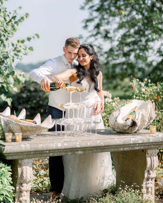 Champagne Tower