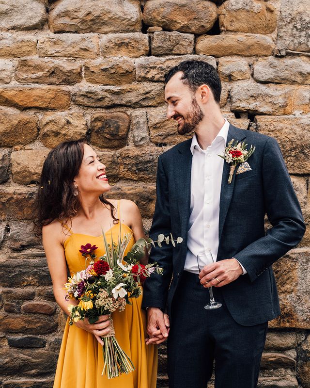 Yellow Wedding Dress