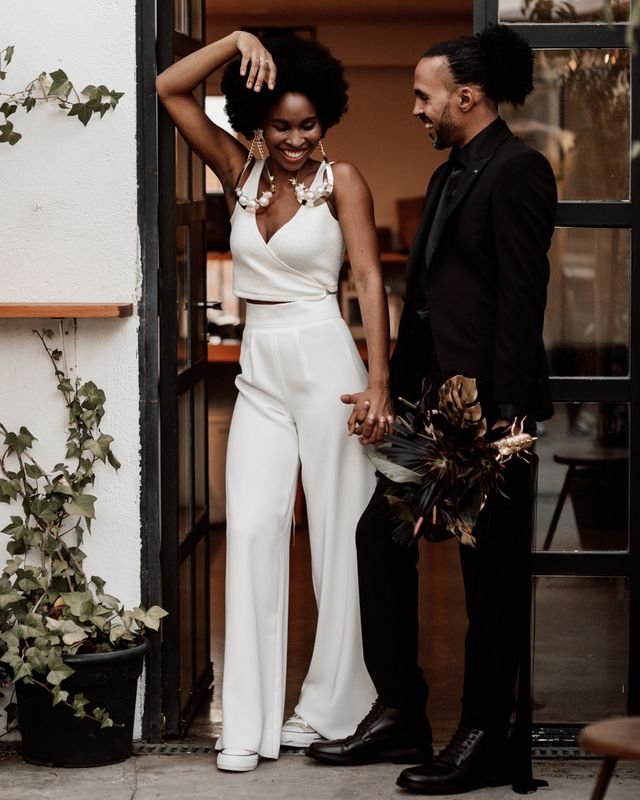 Black & White Wedding Decor