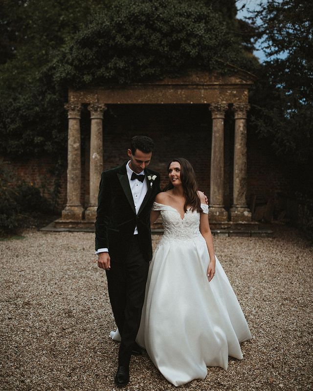 Classic and traditional Brympton House wedding.