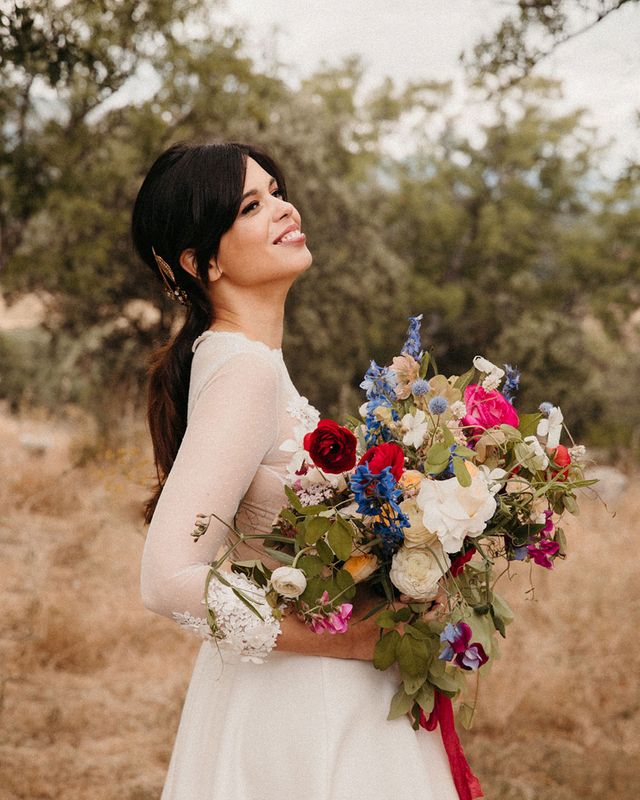 Bright Wedding Flowers