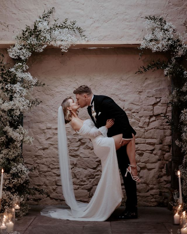 Wyresdale Park wedding with classic and traditional styling.
