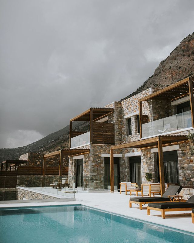 All inclusive honeymoon destination with pool in Crete, Greece