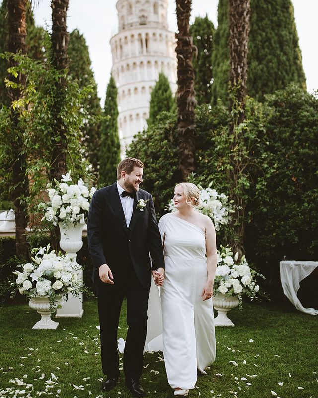 nina fredrik pisa wedding 