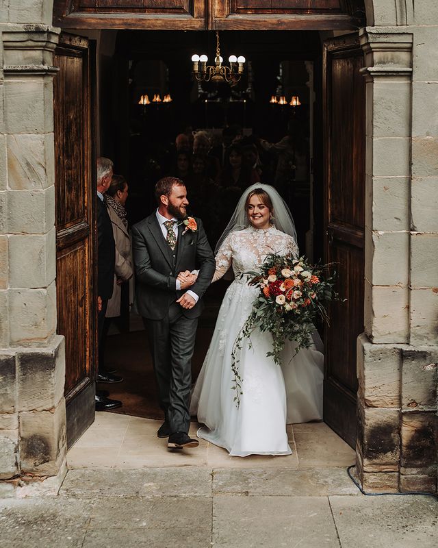 Lottie and Owen real wedding 