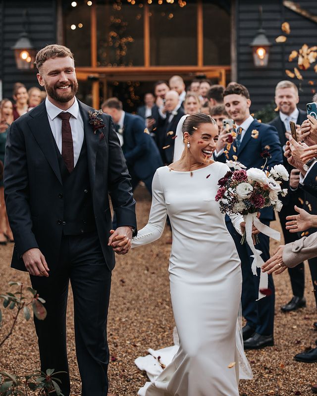 Millie & Ed at The Barn At Alswick by Rachael Barron Photography