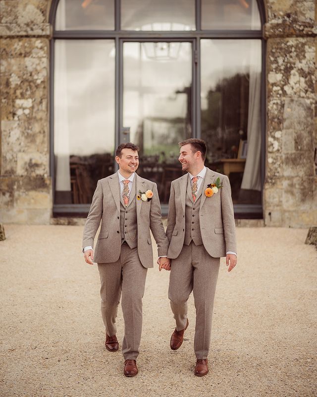 Alex & David's Vintage-Inspired Wedding at The Bake Barn on the Fonthill Estate