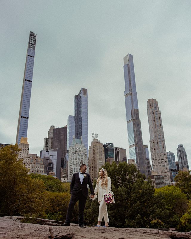 Esme & Arun's Intimate New York City Elopement in Central Park