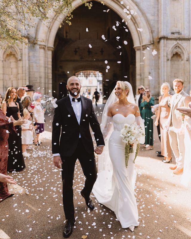 Christina & Perry's Intimate Wedding at The Angel Hotel