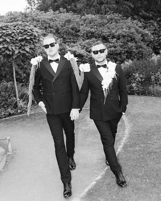 Conor & Steven's Statement Floral Wedding at Sefton Park Palm House
