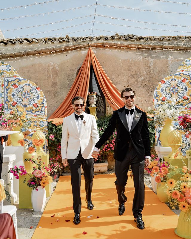 Pawel & Kamil's Vibrant Sicilian Wedding at Baglio Strafalcello