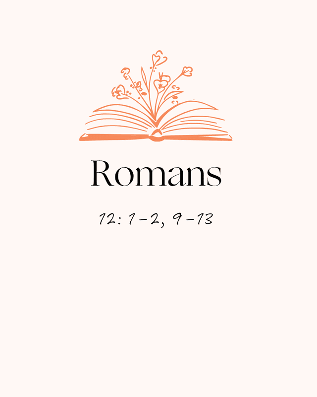 Romans Wedding Reading Cover 75