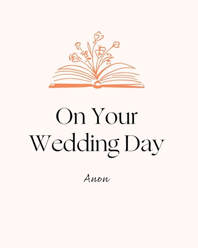 On Your Wedding Day 31