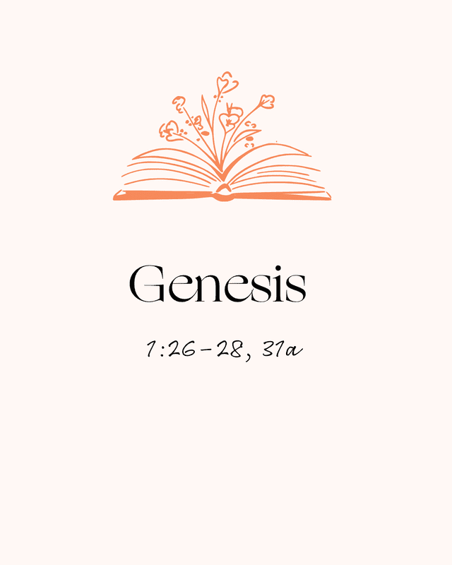 genesis 1 26 28 31a