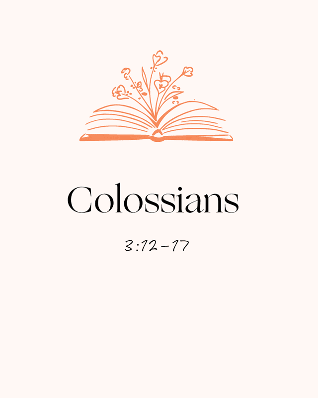colossians 3 12 17